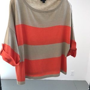 Boxy Ruby fine knit sweater